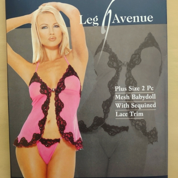 Mesh Babydoll - Picture 1 of 2